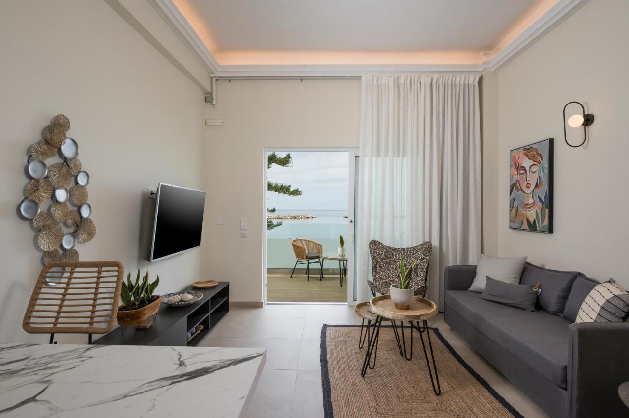 Kolymbari Sea Front Cozy Apartments المظهر الخارجي الصورة
